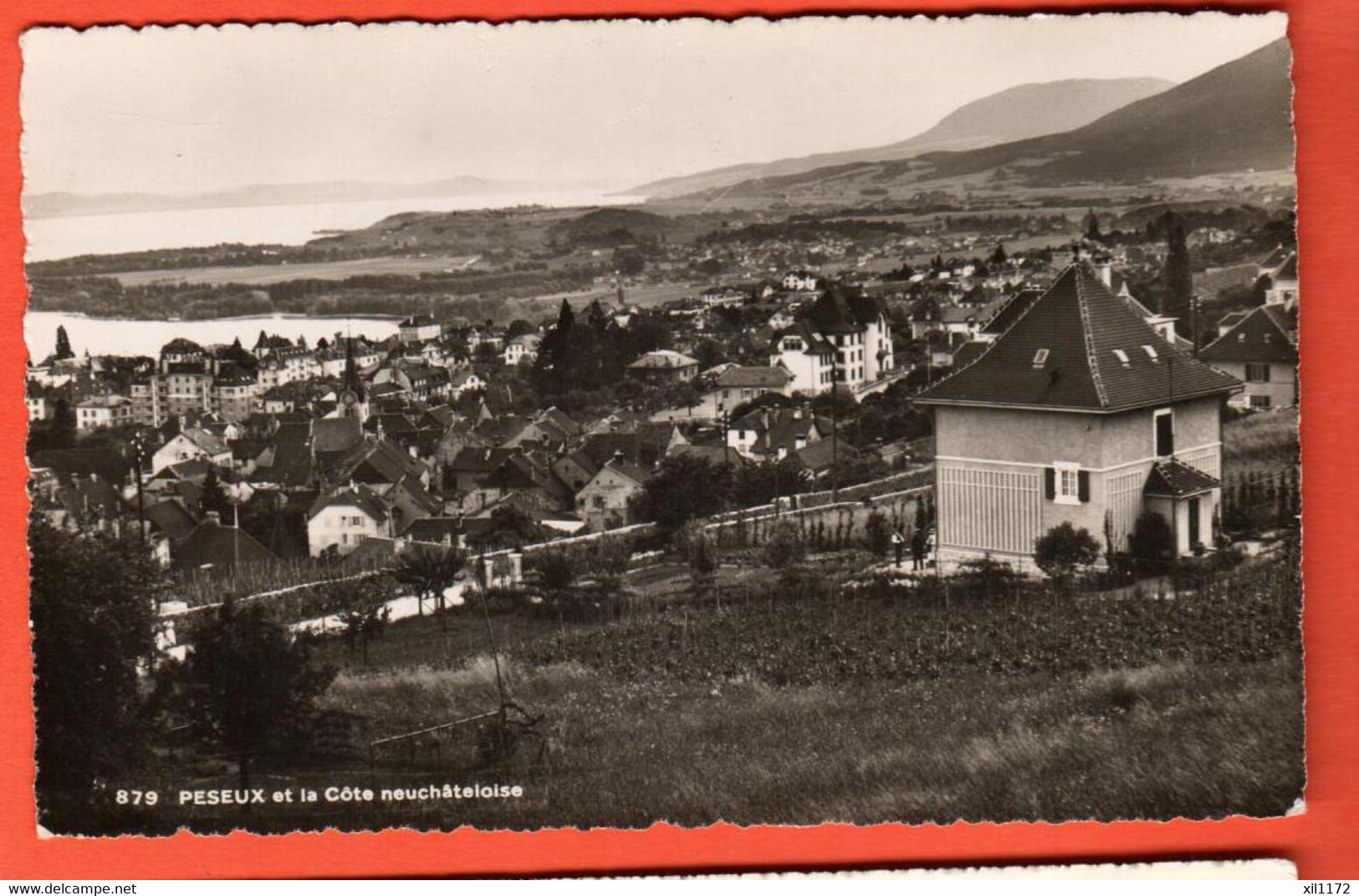 OAC-31  Peseux Et La Côte Neuchateloise  Circulé 1943   John Dubois 879 - Neuchâtel