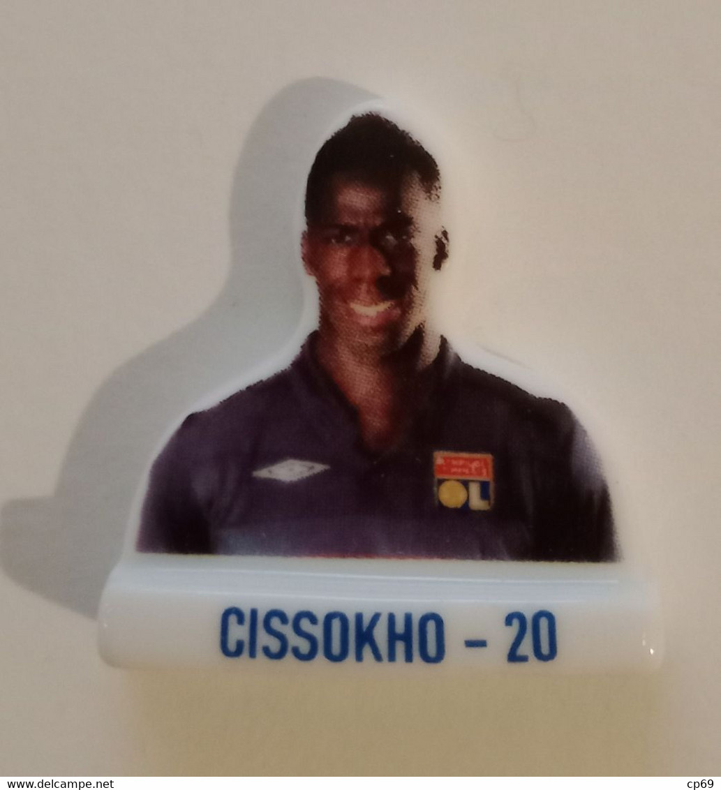 Fève Olympique Lyonnais OL Cissokho N°20 Sport サッカー Football 足球 Calcio Soccer 축구 Joueur プレーヤー Player 玩家 En TB.Etat - Sport