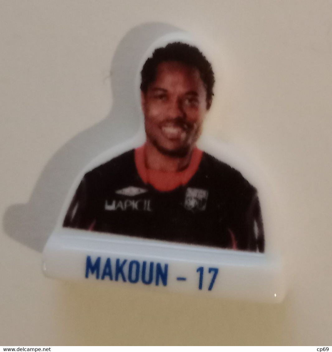 Fève Olympique Lyonnais OL Makoun N°17 Sport サッカー Football 足球 Calcio Soccer 축구 Joueur プレーヤー Player 玩家 En TB.Etat - Sport