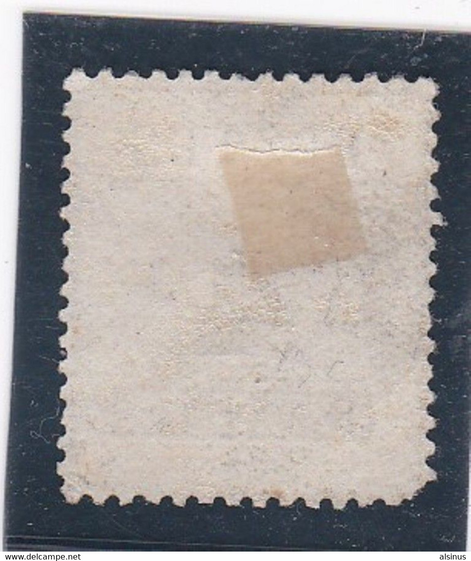FRANCE - ALSACE-LORRAINE - 1870 - 4 CENTIMES GRIS LILAS - BURELAGES DROITS - Unused Stamps