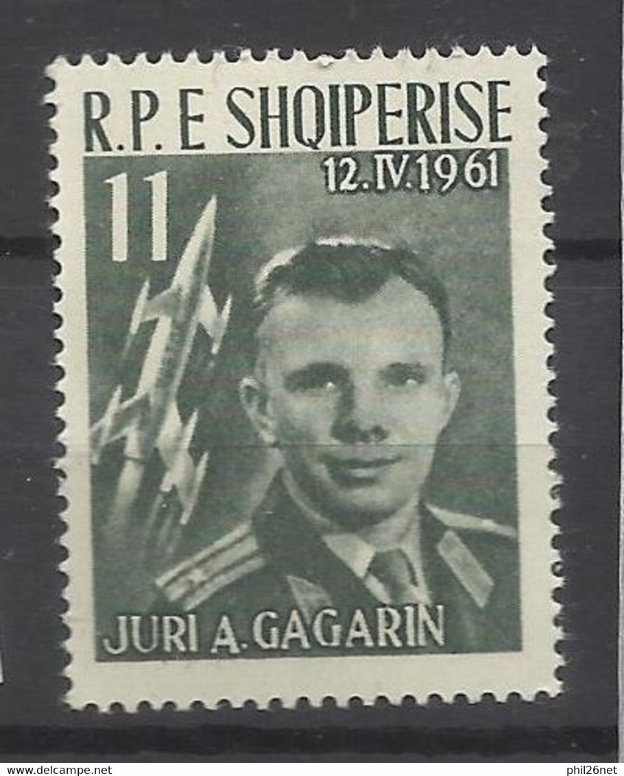 Albanie   N°666  Gagarine      Neuf     * *    B/TB     Voir Scans   Soldé ! ! ! - Albanien