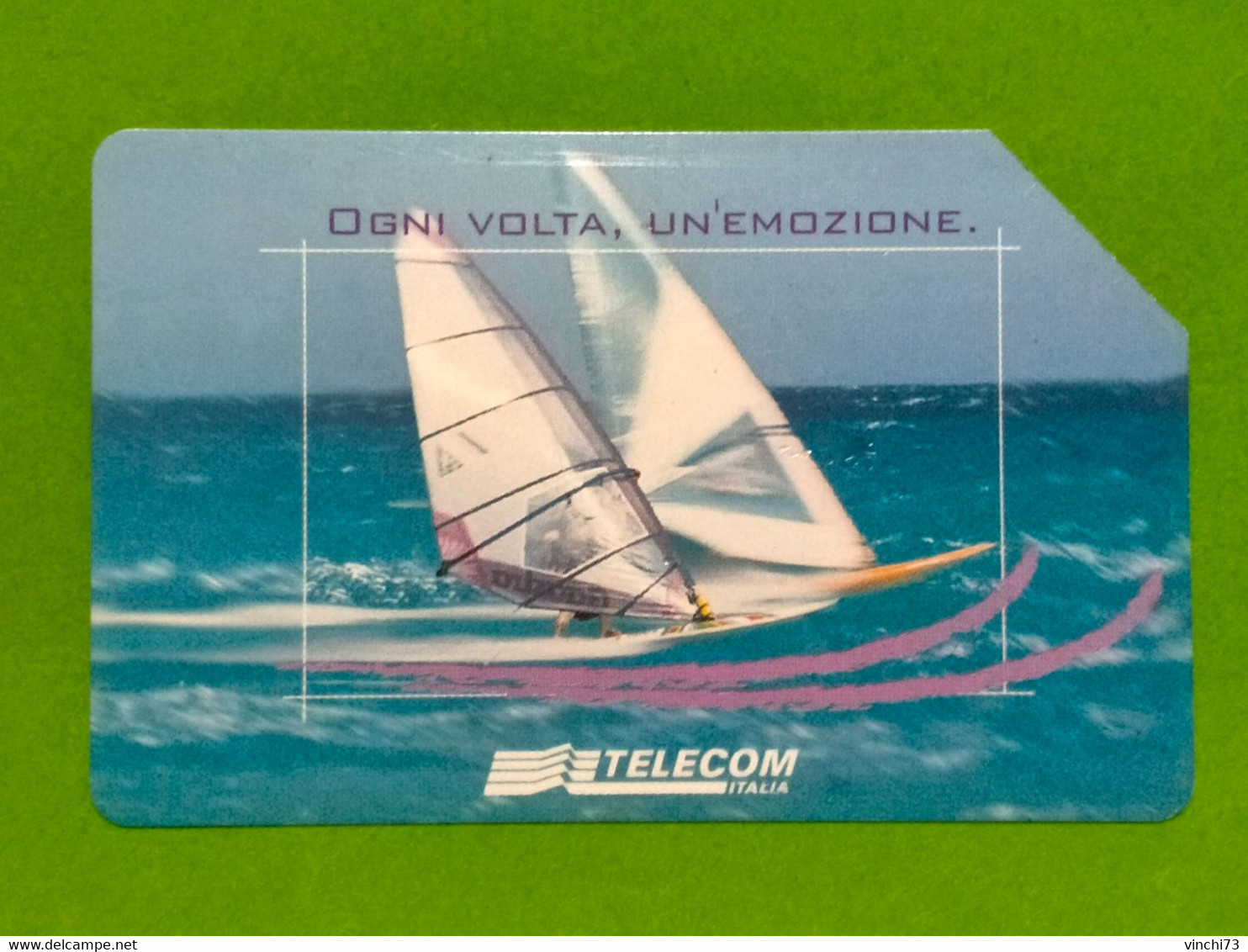 ! - ITALIA -SCHEDA TELEFONICA SPORT E MOTION - Öff. Themen-TK