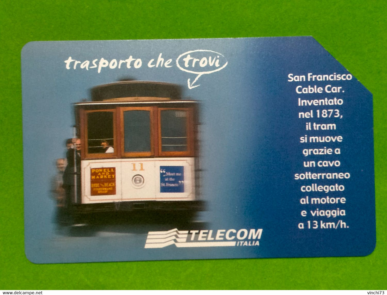 ! - ITALIA -SCHEDA TELEFONICA PAESE CHE VAI SAN FRANCISCO - Öff. Themen-TK