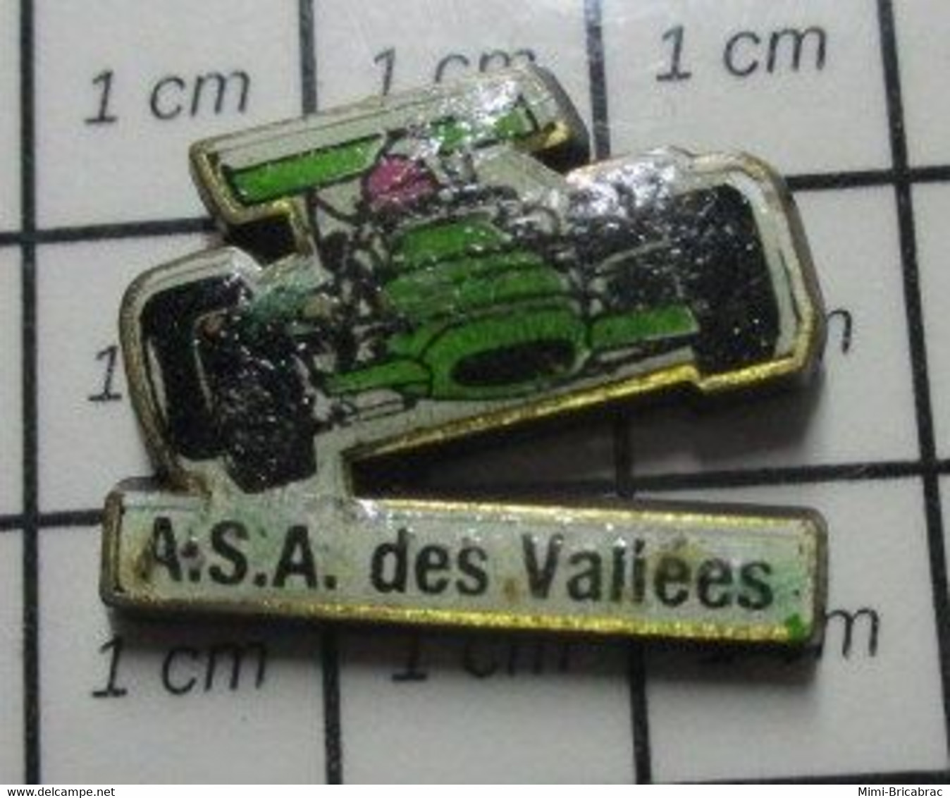 1315B Pin's Pins / Beau Et Rare / SPORTS / AUTOMOBILE F1 ASA DES VALLEES - Automobilismo - F1