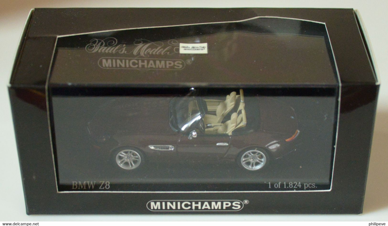 BMW Z8 Cabriolet 199 - MINICHAMPS 1:43