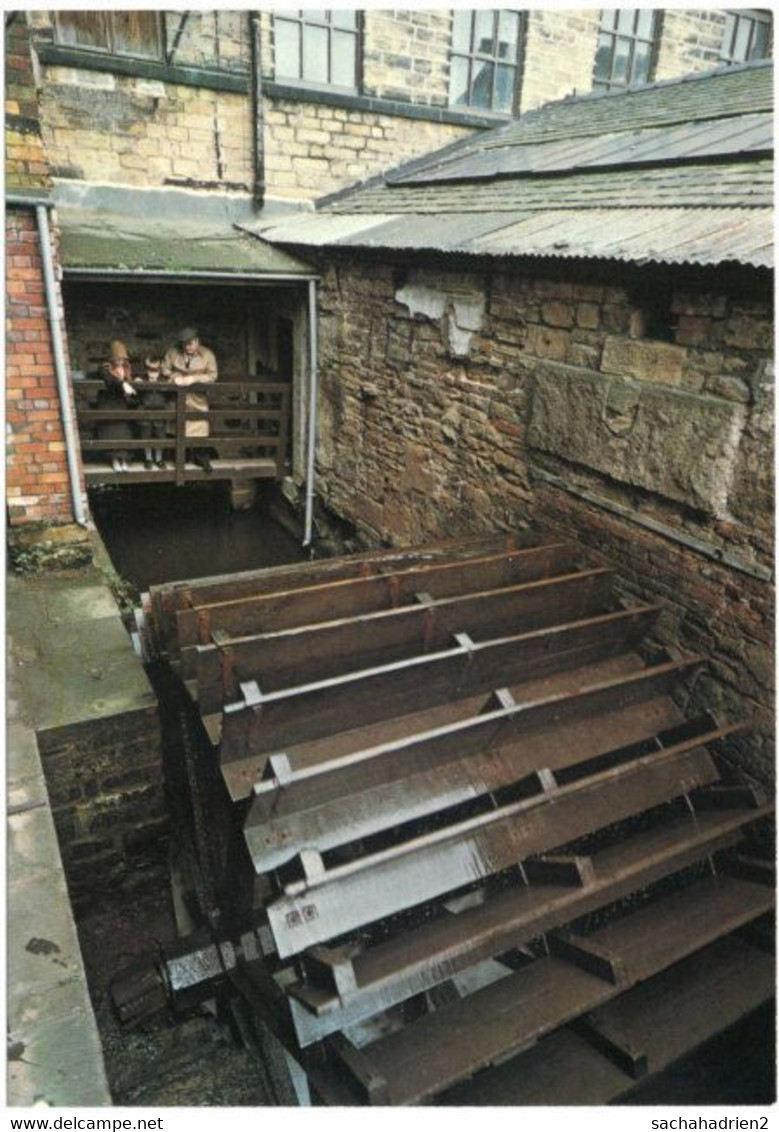 Gf. Armley Mills, The Museum Of LEEDS. This 1820's Waterwheel. 78602 - Leeds