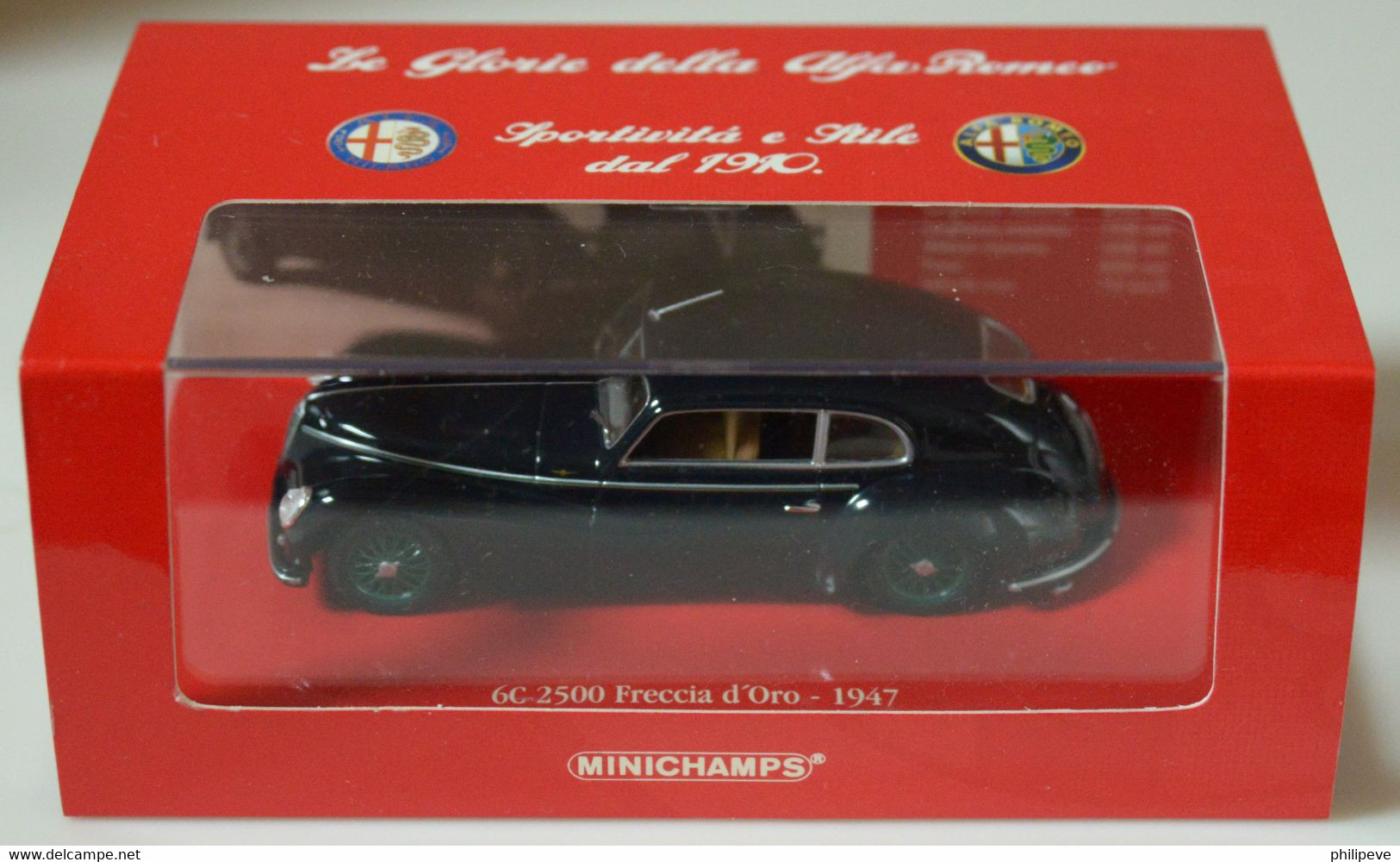 ALFA-ROMEO 6V 2500 Frescia d'Oro 1947 - MINICHAMPS 1:43