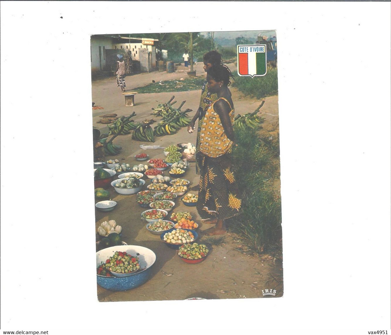 COTE D IVOIRE AU BORD DE LA ROUTE  VENTE DE FRUITS     ***    A  SAISIR **** - Côte-d'Ivoire