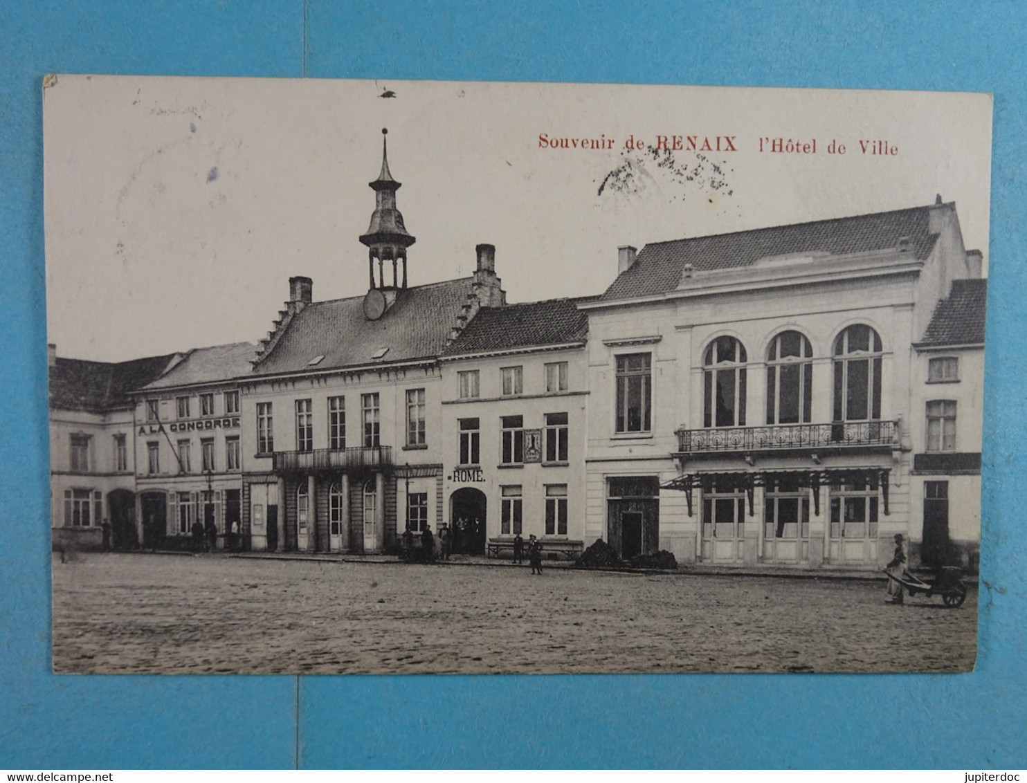 Souvenir De Renaix L'Hôtel De Ville - Renaix - Ronse