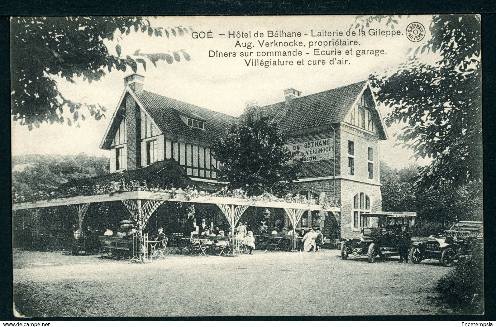 CPA - Carte Postale - Belgique - Goé - Hôtel De Béthane - Laiterie De La Gileppe (CP22088) - Limbourg