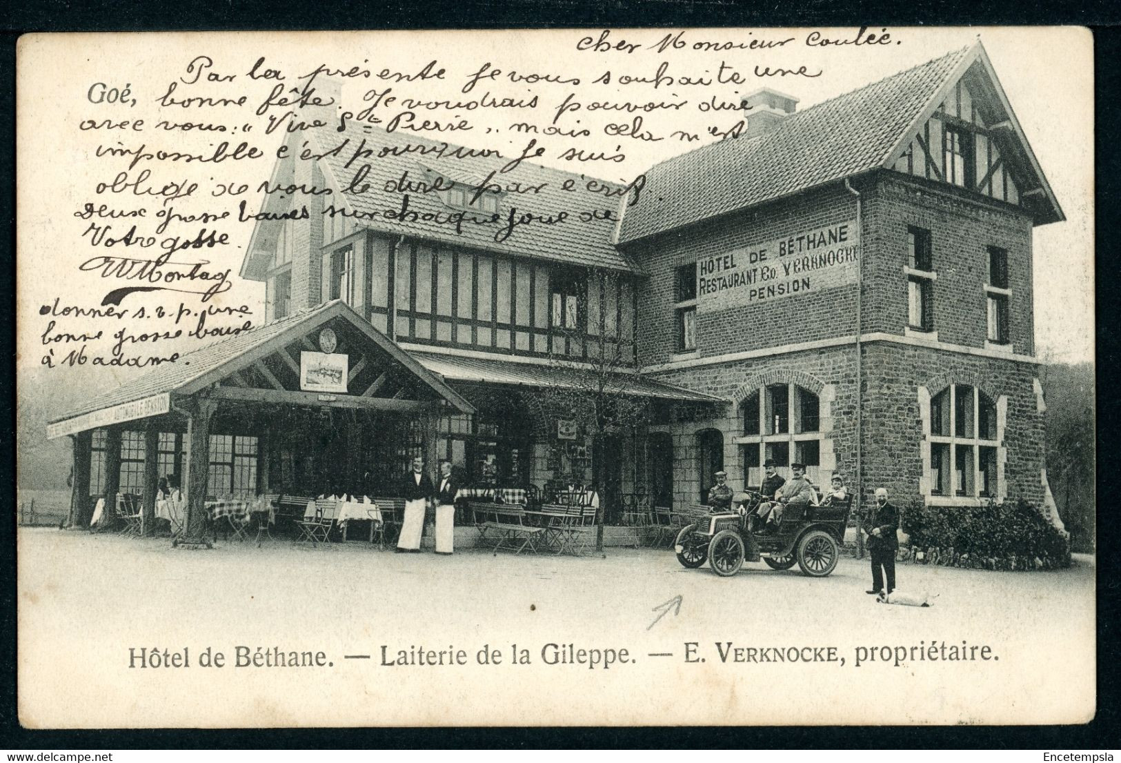 CPA - Carte Postale - Belgique - Hôtel De Béthane - Laiterie De La Gileppe - 1905 (CP22089OK) - Limbourg