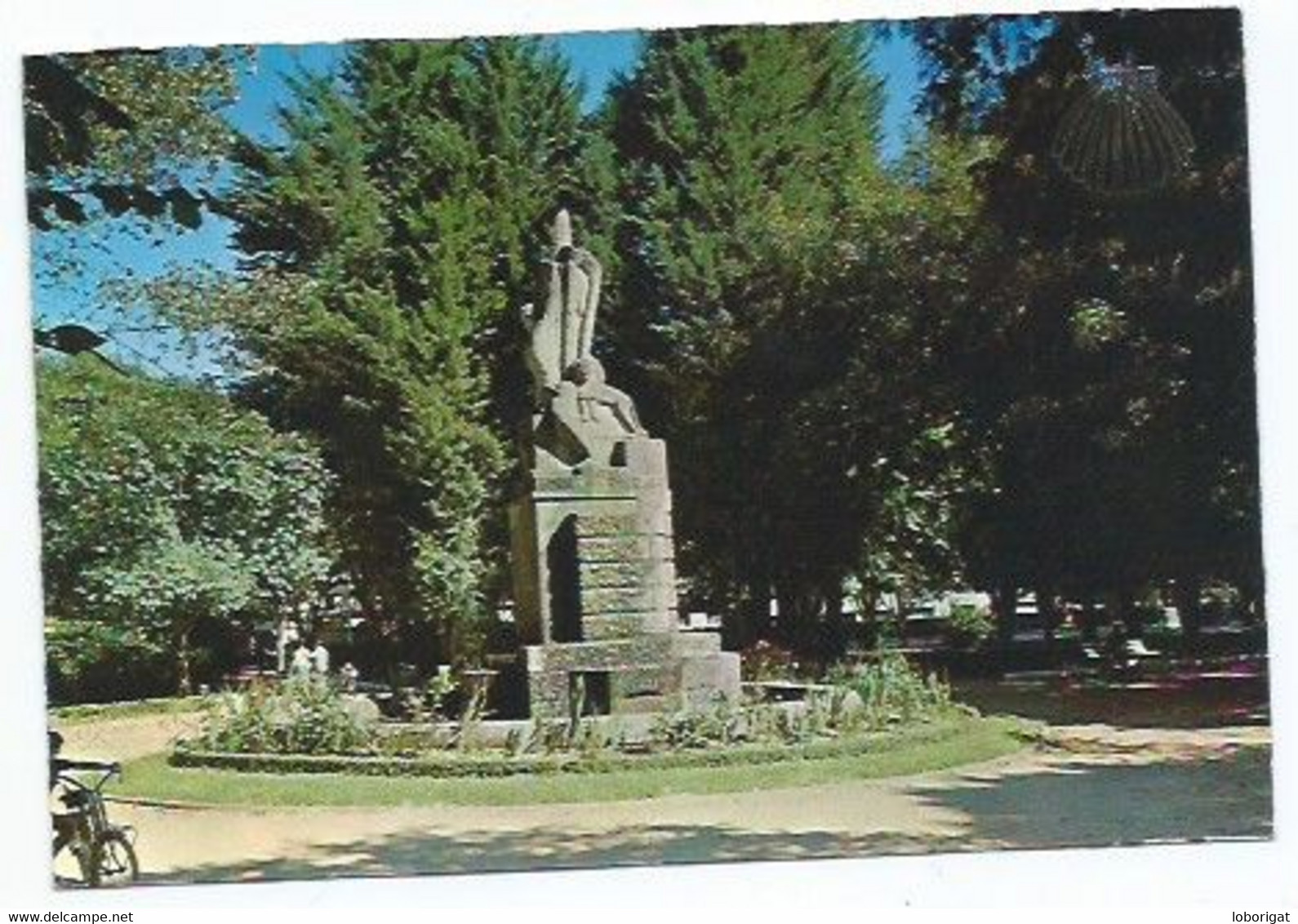 PARQUE ROSALIA DE CASTRO, MONUMENTO A ANGEL LOPEZ PEREZ.- LUGO.- ( ESPAÑA) - Lugo