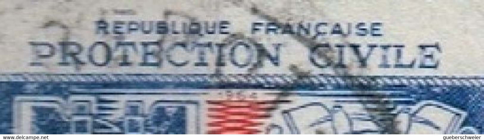 FR VAR 48 - FRANCE N° 1404b Obl. Variété Lettres évidées - Used Stamps