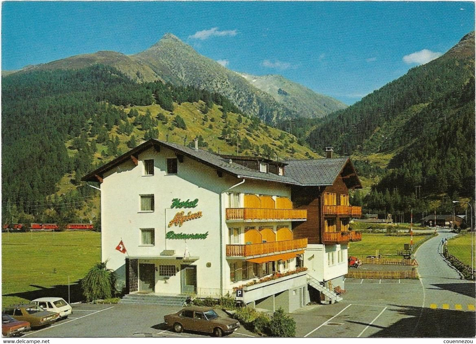 R 1216 ULRICHEN  HOTEL ALPINA - Ulrichen