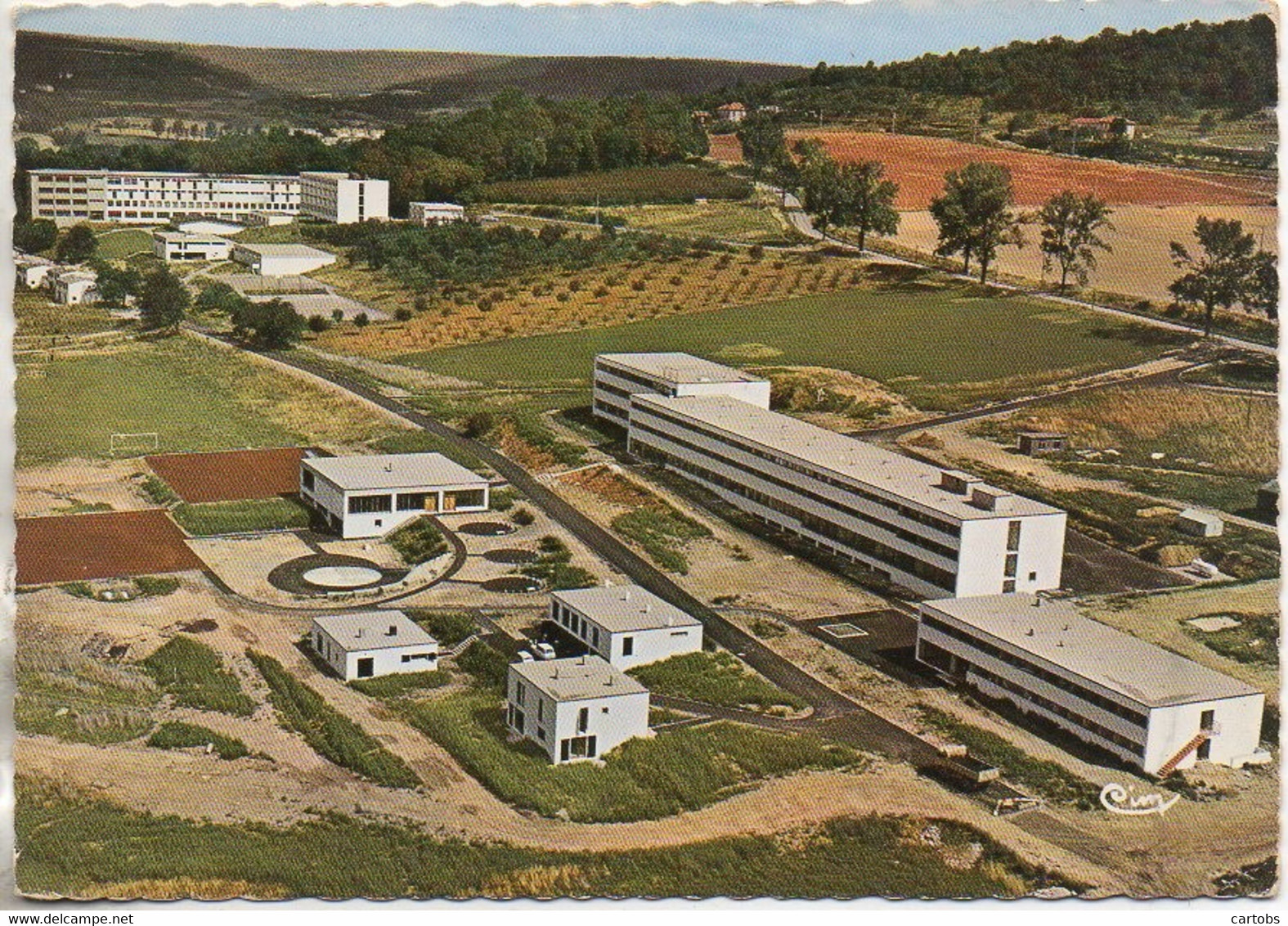 54 MALZEVILLE Vue Aérienne Collège Agricole Féminin - Maxeville