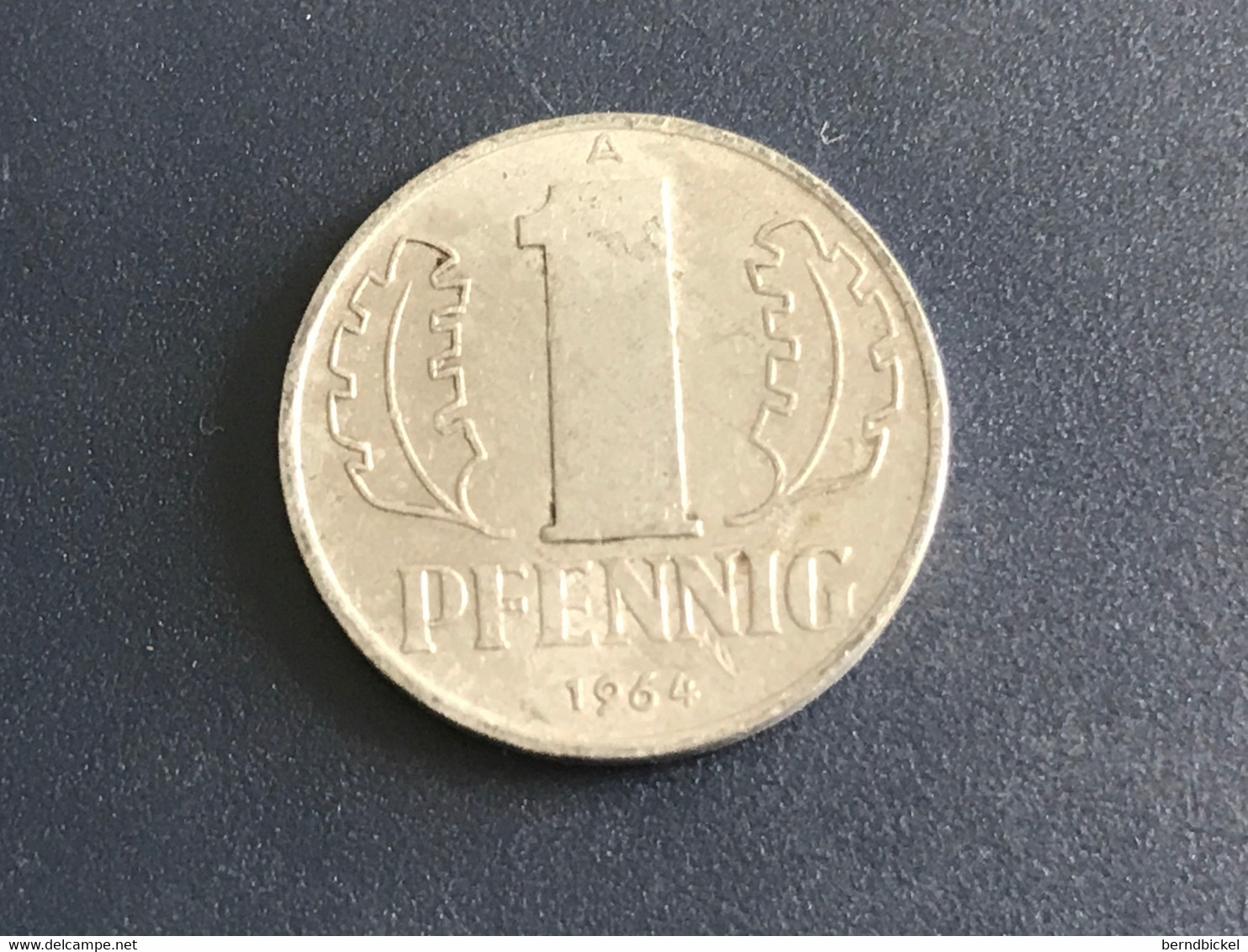 Münze Münzen Umlaufmüne Deutschland DDR 1 Pfennig 1964 - 1 Pfennig