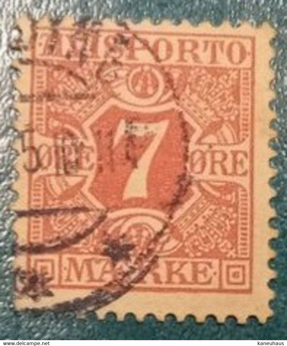 1907 Michel-Nr. 3Y Gestempelt (DNH) - Revenue Stamps