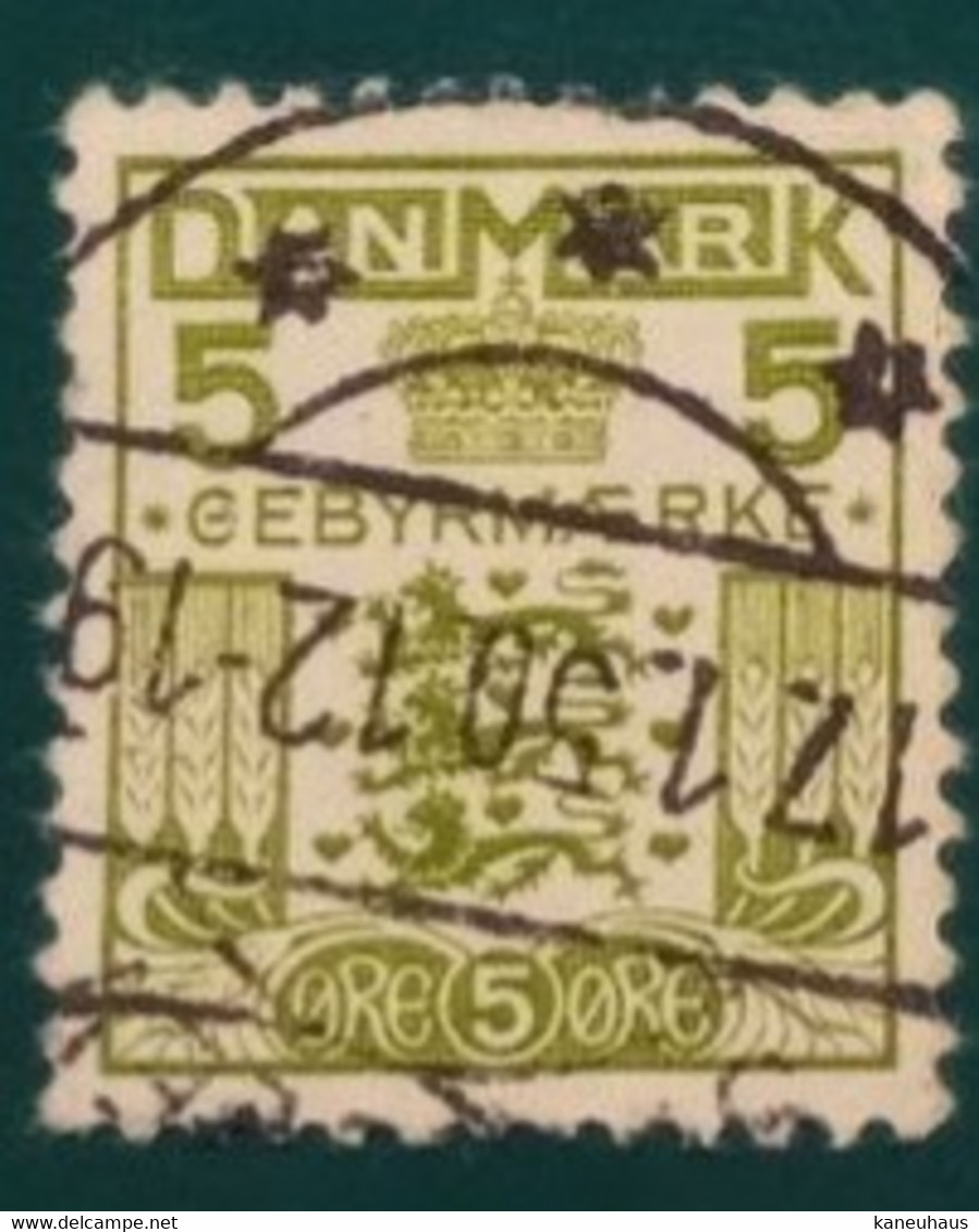 1934 Michel-Nr. 17 Gestempelt (DNH) - Fiscaux