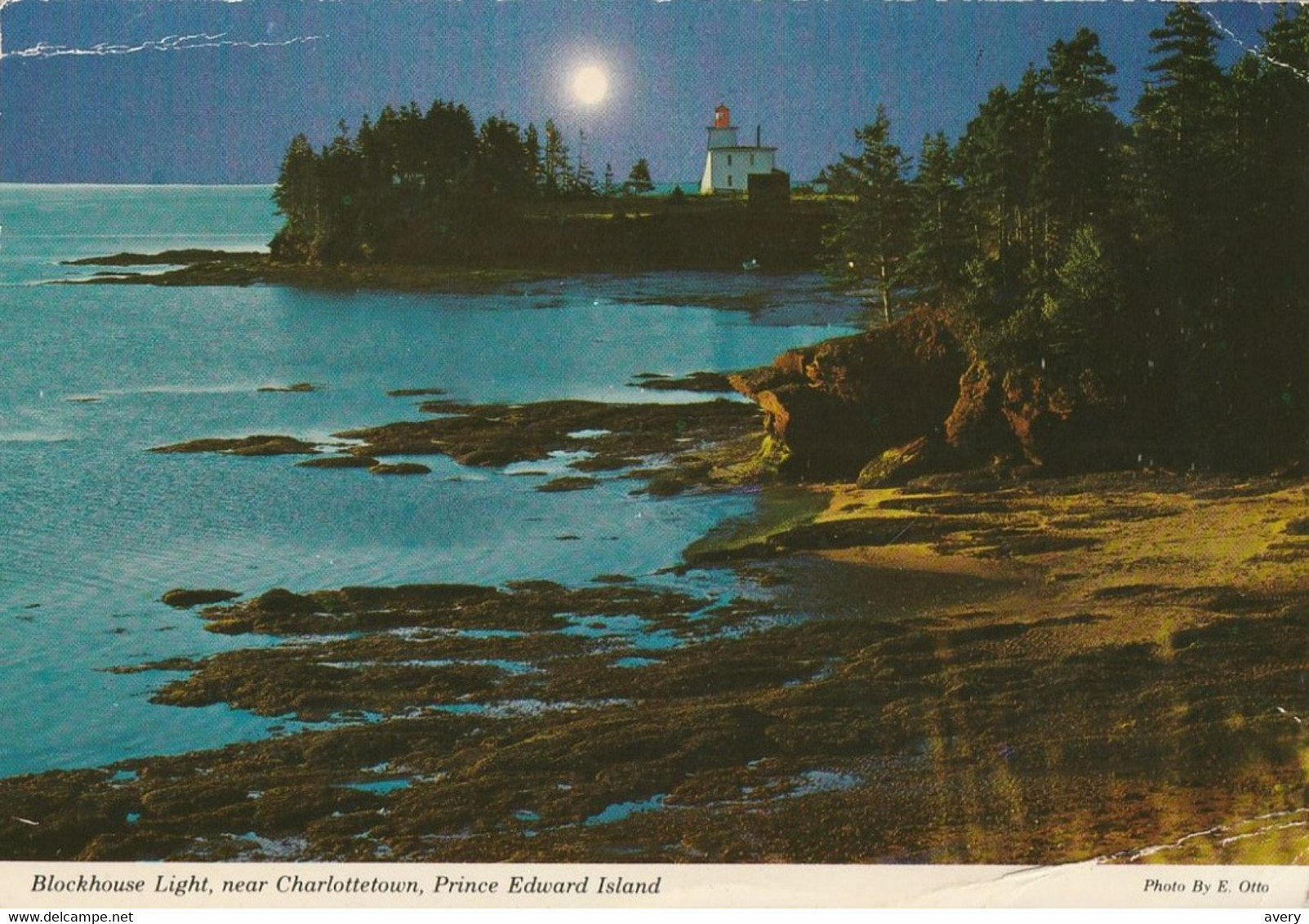 Blockhouse Light, Near Charlottetown, Prince Edward Island  "Entering Charlottetown Harbour" - Charlottetown