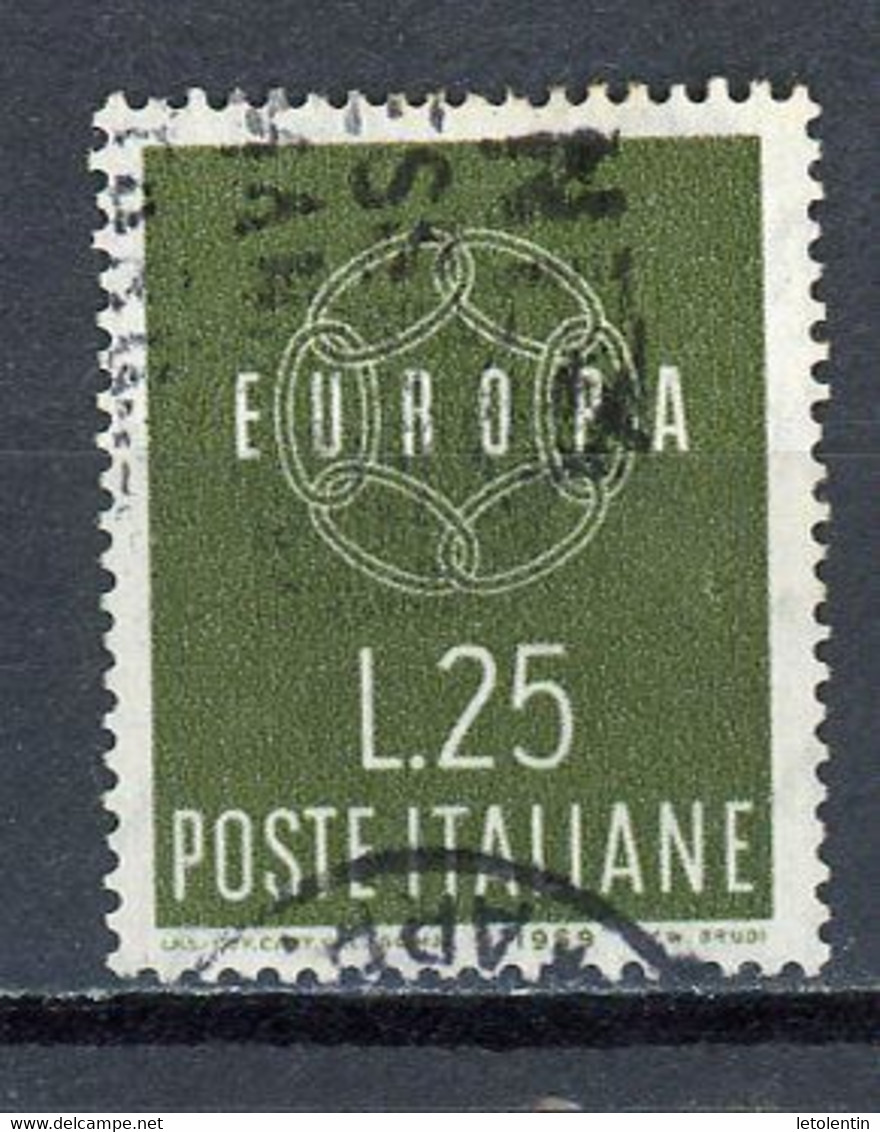 EUROPA 1959 - ITALIE - N° Yvert 804 Obli. - 1959