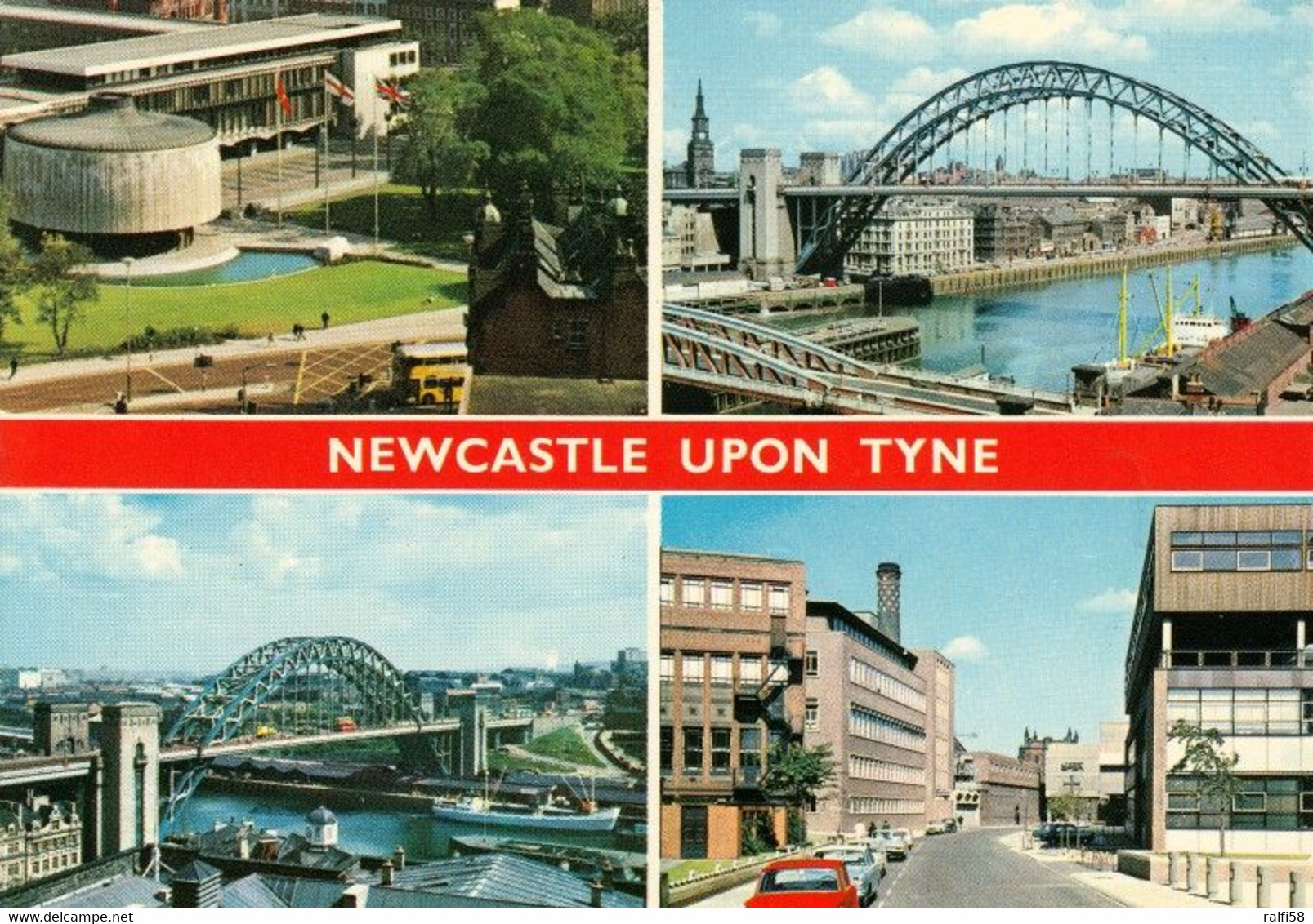 1 AK England * Ansichten Von Newcastle Upon Tyne - Nördlichste Großstadt Englands Mit D. Tyne Bridge, Civic Centre * - Newcastle-upon-Tyne