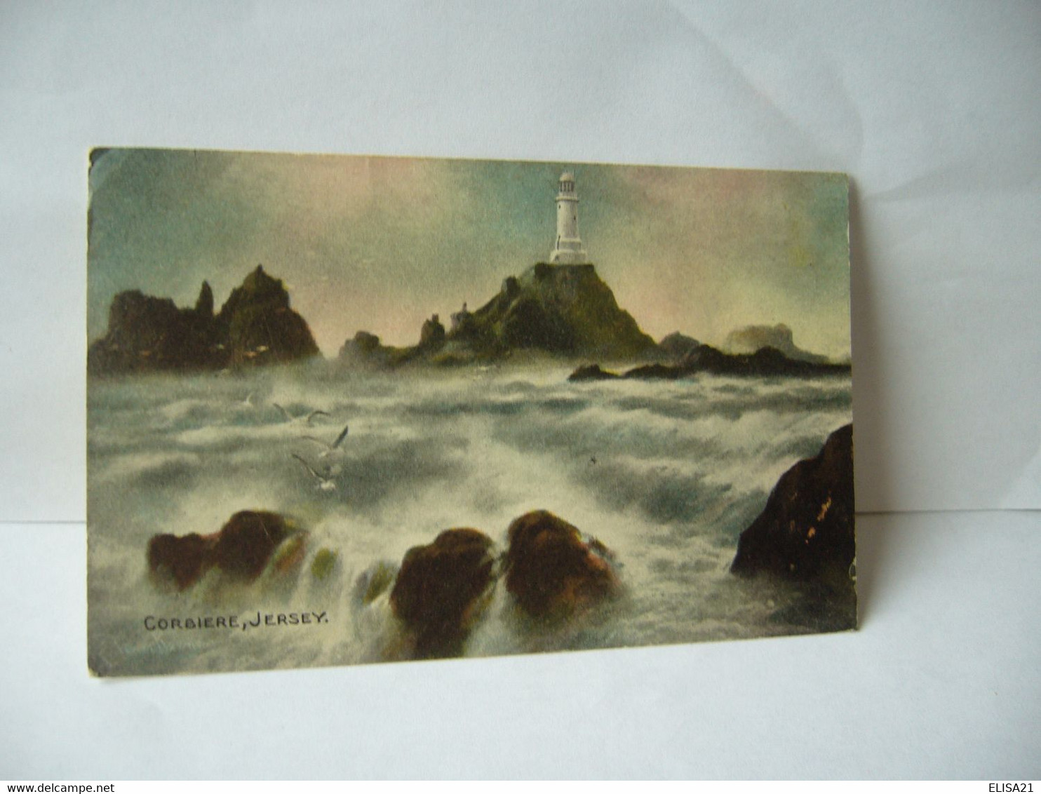 CORBIERE JERSEY ROYAUME UNI ANGLETERRE ILES DE LA MANCHE CPA - La Corbiere