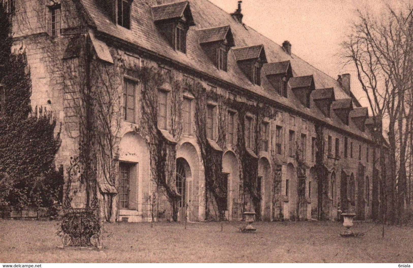 15871  ASNIERES Sur OISE Abbaye De Royaumont  Bâtiment Des Hôtes          (2 Scans) 95 - Asnières-sur-Oise