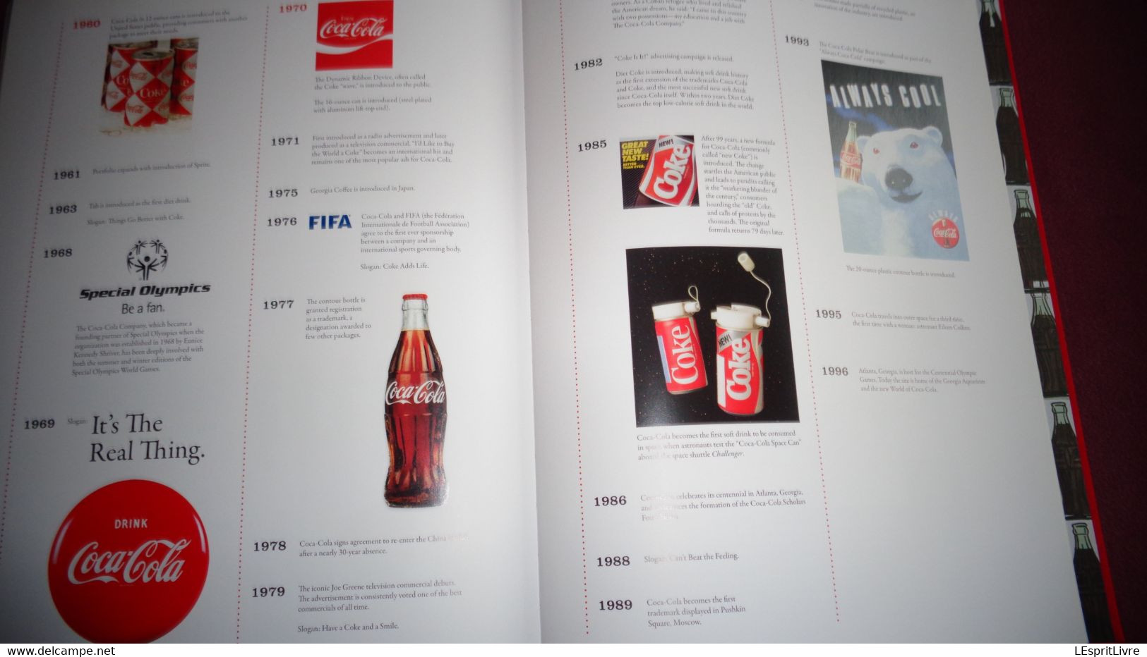 COCA COLA Since 1886 125 Th Anniversary Assouline Publicités Affiches Publicitaires Collection Pub Star Vedette Showbizz