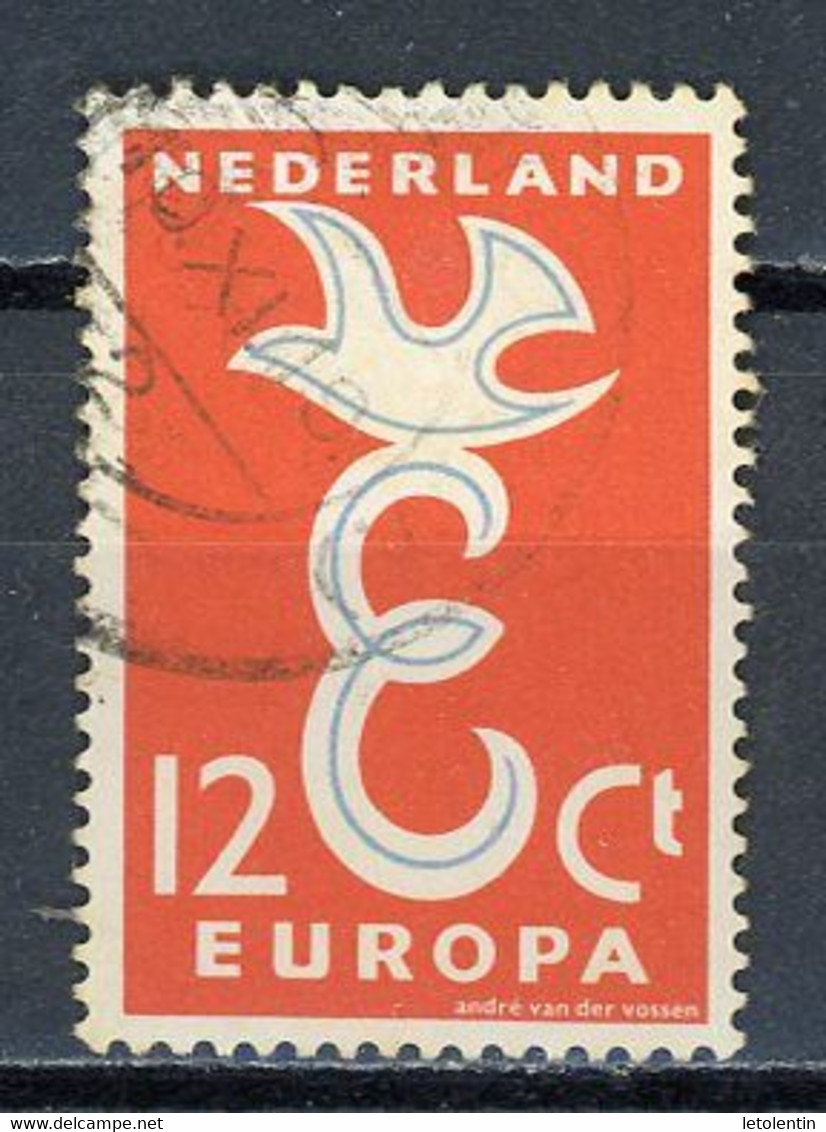 EUROPA 1958 - PAYS-BAS - N° Yvert 691 Obli. - 1958