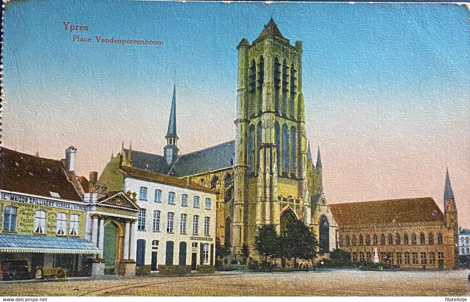 Ieper Vanderpeereboomplaats Gelopen 1915 - Ieper