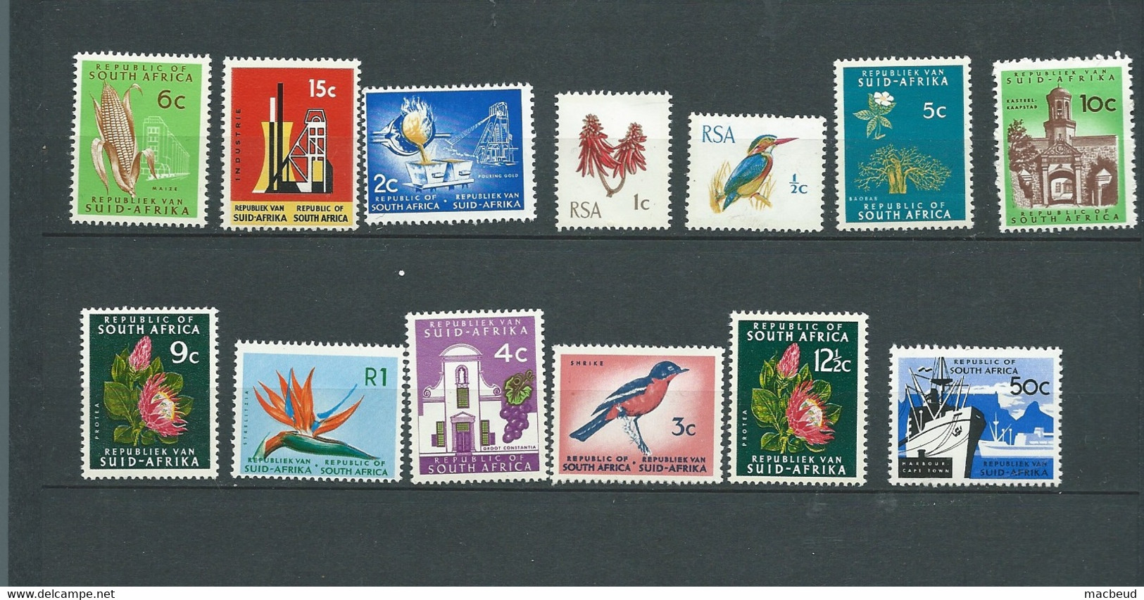 Afrique Du Sud , Lot De 13 Timbres NEUFS ** ( Bon état ) - AE 18003 - Ongebruikt