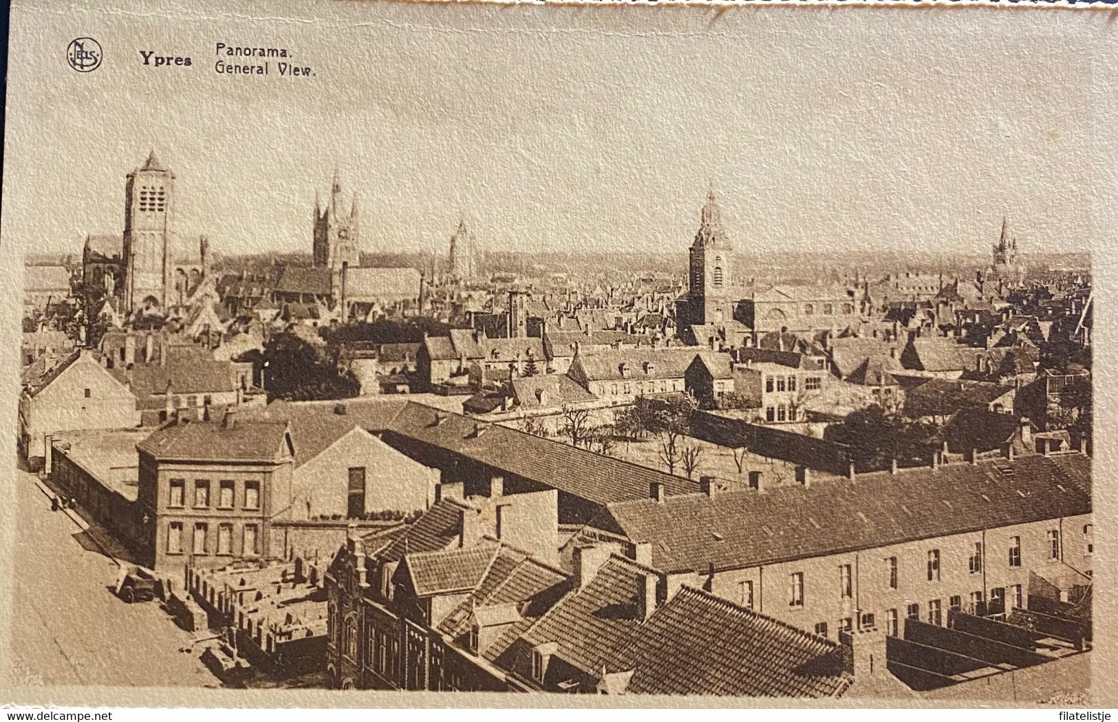 Ieper Panorama Niet Gelopen - Ieper