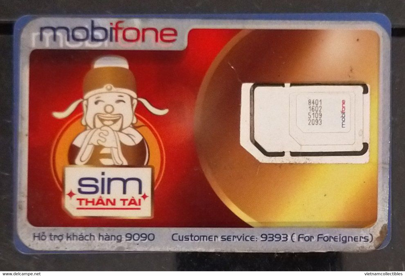 Viet Nam Vietnam Unused Mobifone CARD Phonecard / Phone Card / 02 Photos - Vietnam