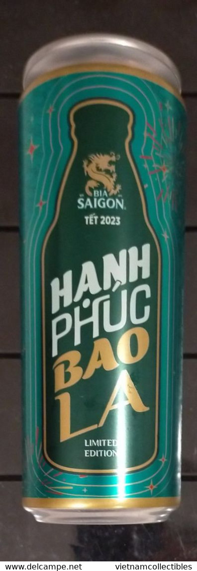 Vietnam Viet Nam Saigon Special 330ml Empty Beer Can - Promotion By End Of YEAR 2022 / Opened By 2 Holes - Cans