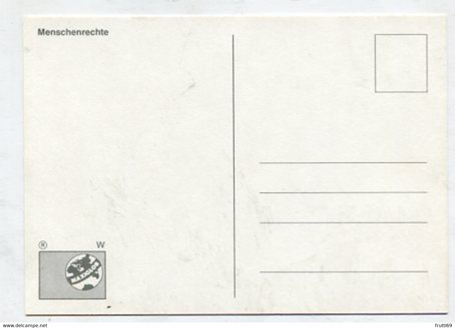 MC 099043 UNO VIENNA - Wien - Menschenrechte - Tarjetas – Máxima