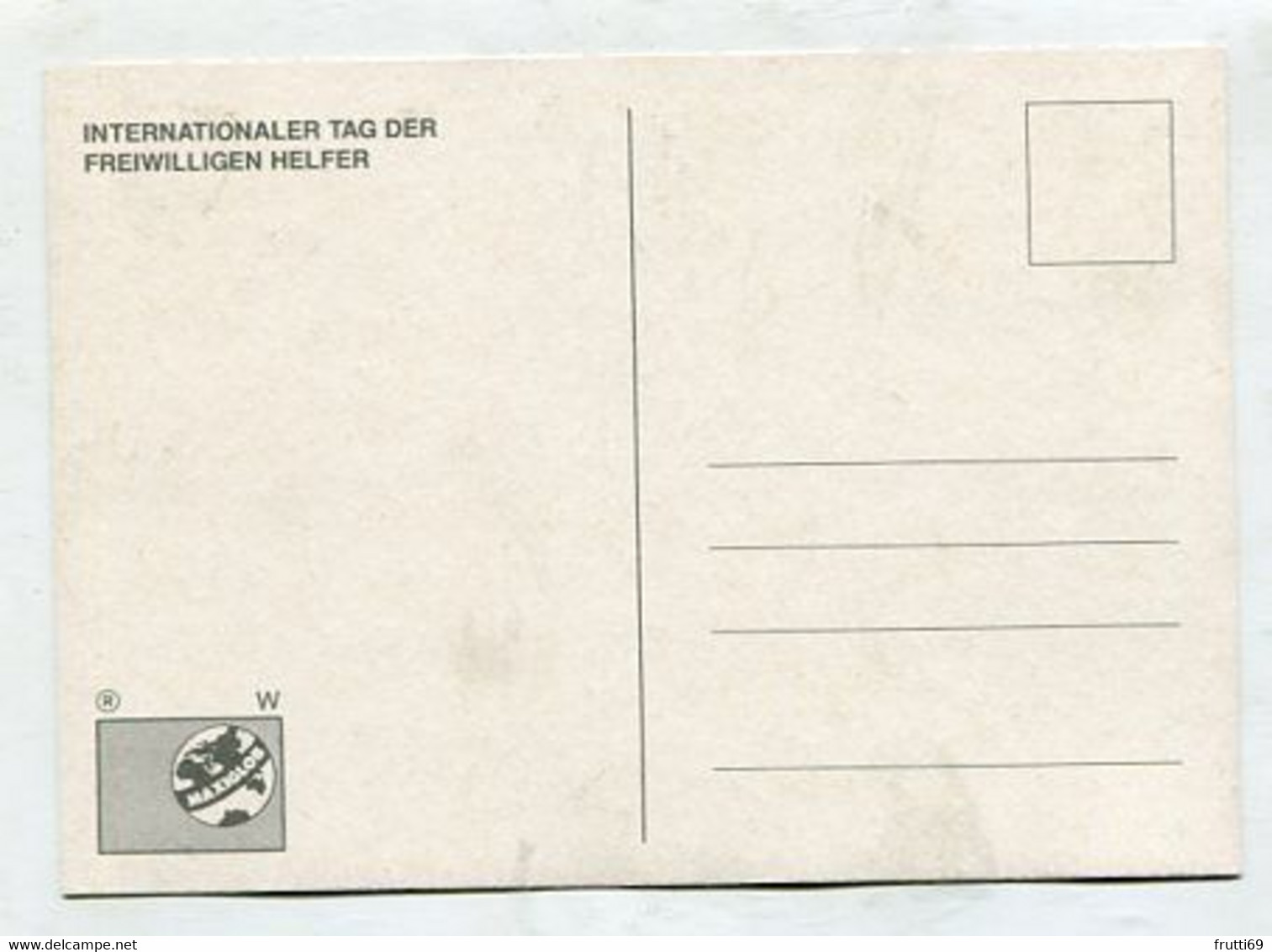 MC 099053 UNO VIENNA - Internationaler Tag Der Freiwilligen Helfer - Maximum Cards