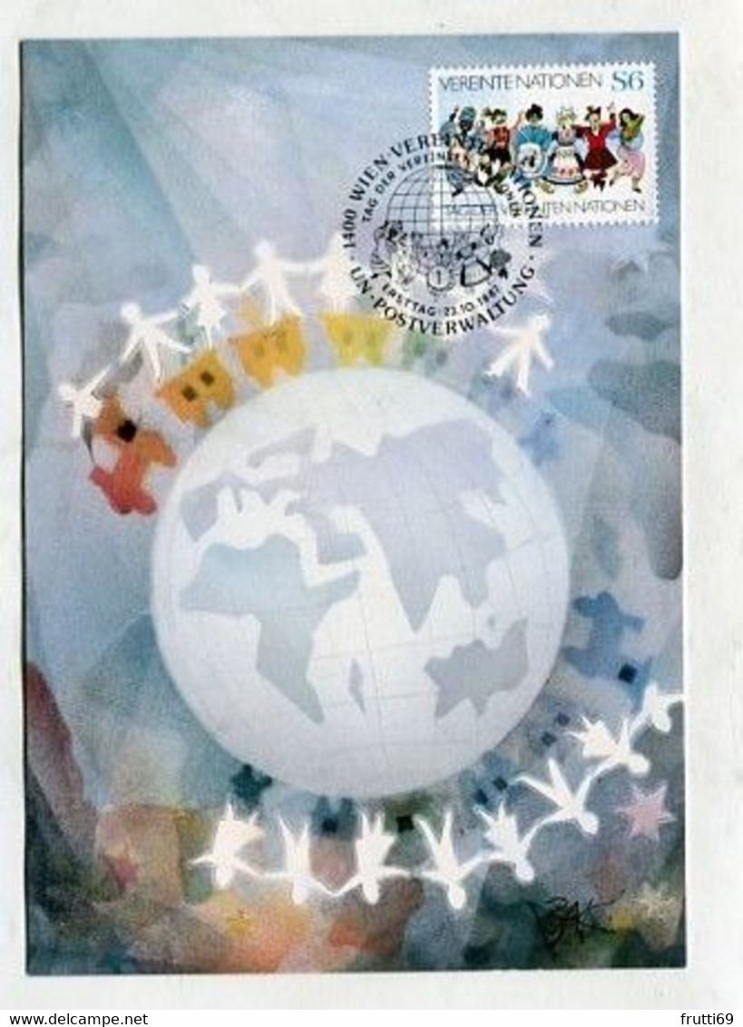 MC 099055 UNO VIENNA -Tag Der Vereinten Nationen - Cartoline Maximum