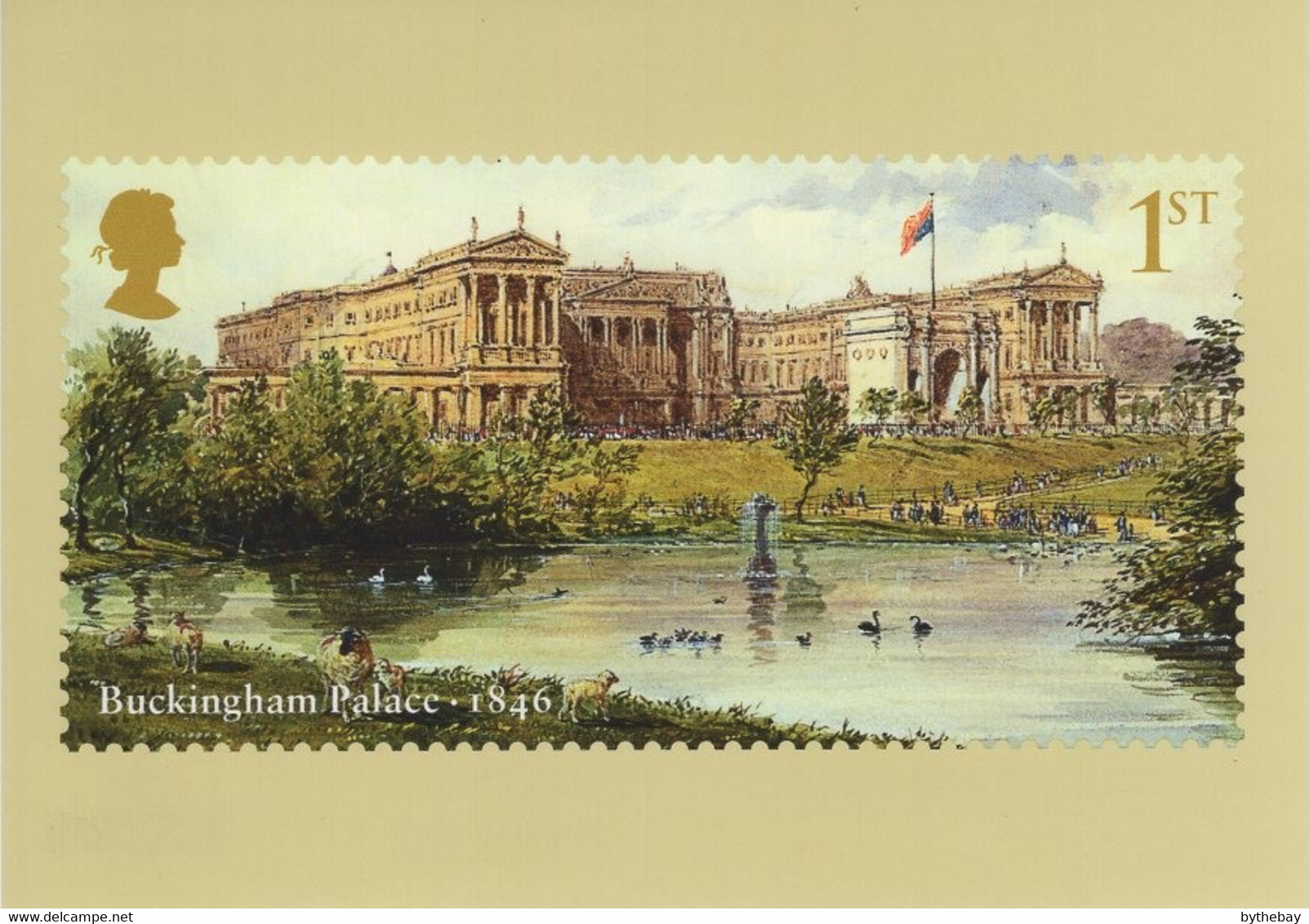 Great Britain 2014 PHQ Card Sc 3281 1st Buckingham Palace 1846 - Tarjetas PHQ