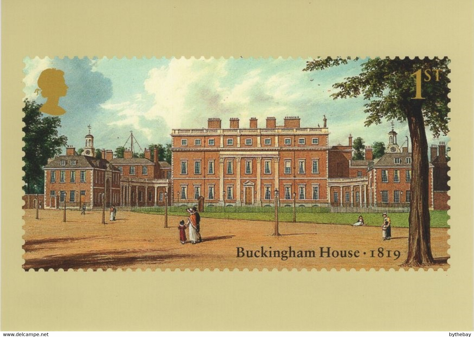 Great Britain 2014 PHQ Card Sc 3282 1st Buckingham House 1819 - Tarjetas PHQ