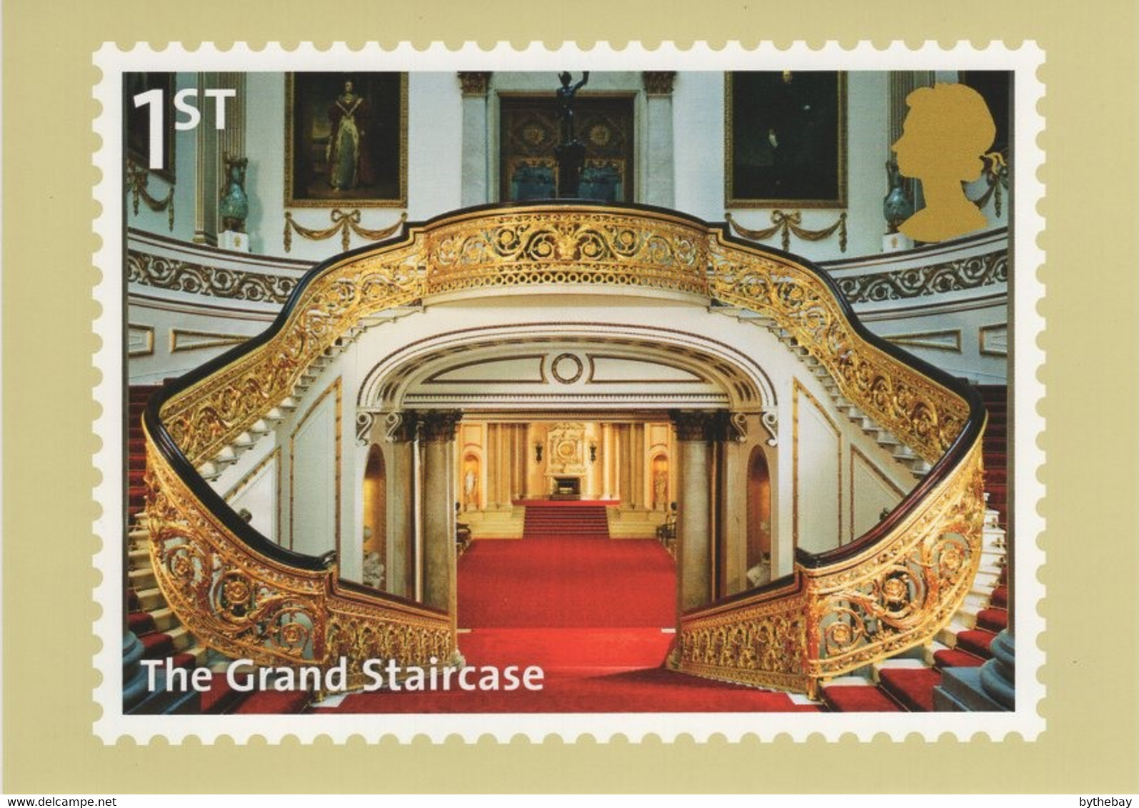 Great Britain 2014 PHQ Card Sc 3285b 1st The Grand Staircase Buckingham Palace - Carte PHQ