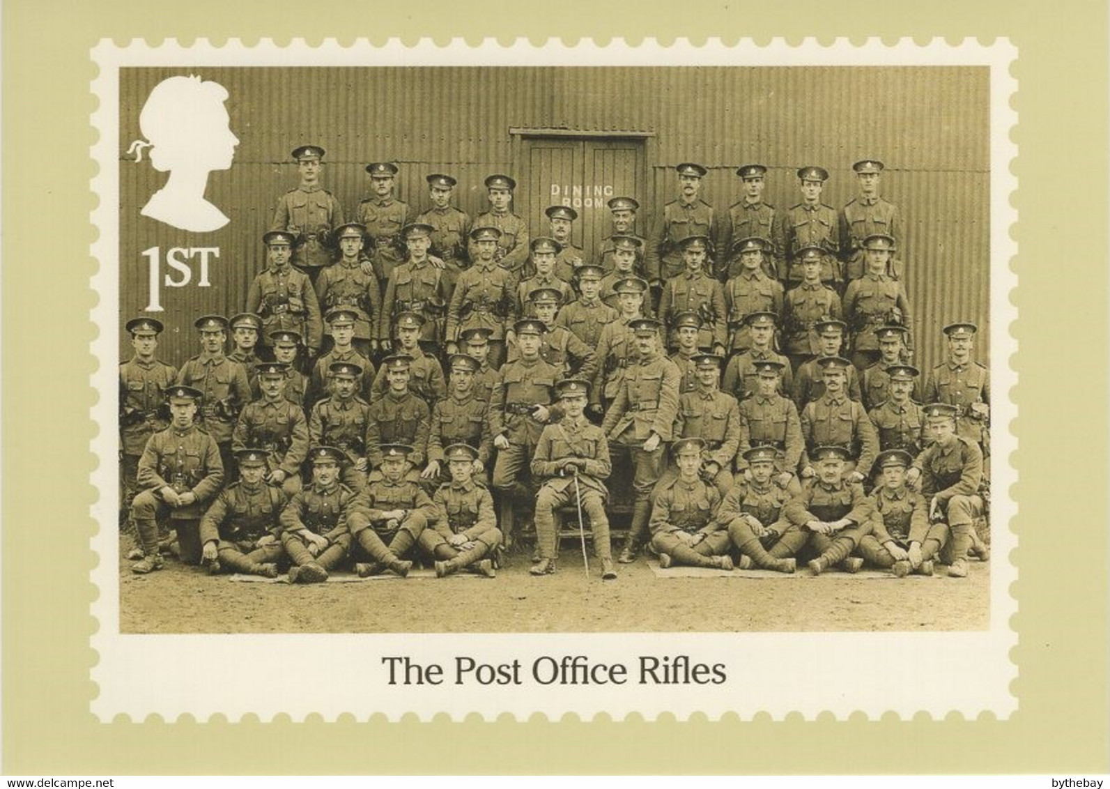 Great Britain 2016 PHQ Card Sc 3513a 1st The Post Office Rifles - PHQ Karten