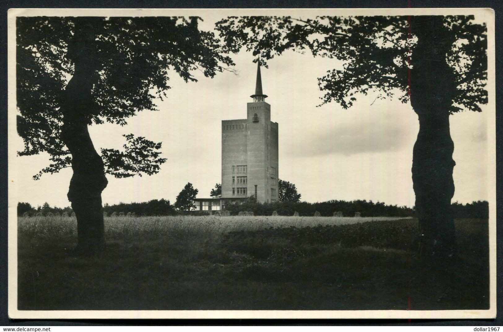 Hotel , De Koerheuvel , Watertoren (Rhenen) -  USED + 1950 -  2 Scans For Condition.(Originalscan !!) - Rhenen