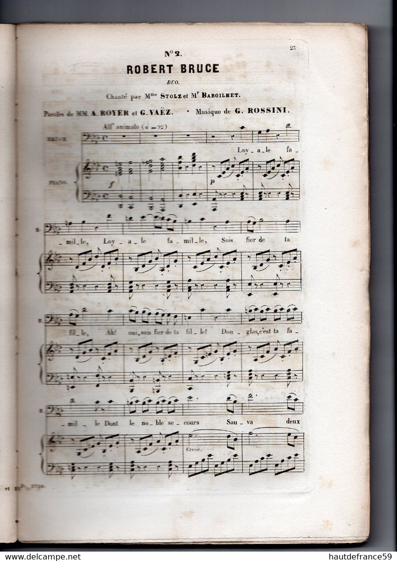 RECUEIL répertoire partitions 1908 paroles & musique , 216 pages  - CHANTEUR DUOS SOPRANO & BASSE édit Brandus & Dufour