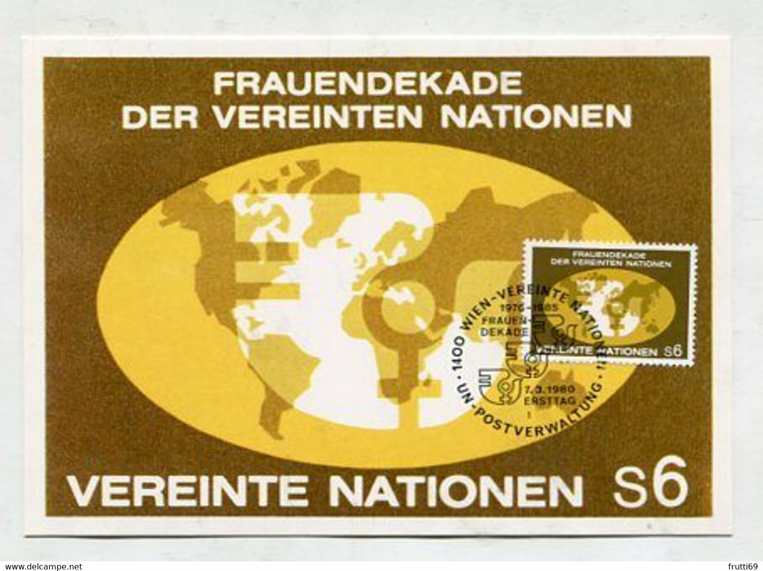 MC 099106 UNO VIENNA - Wien - Frauendekade Der Vereinten Nationen - 1980 - Maximum Cards