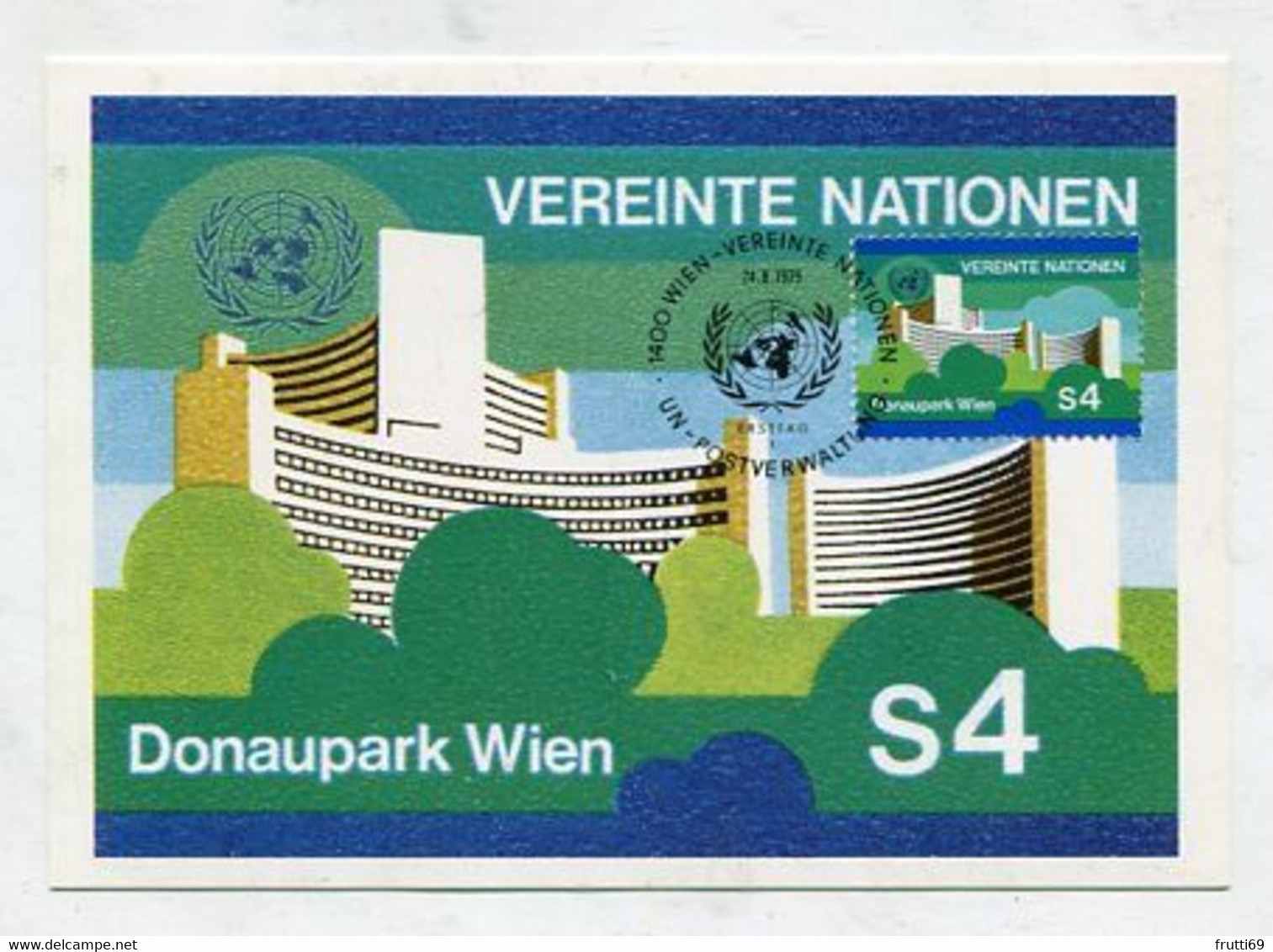 MC 099113 UNO VIENNA - Wien - Dauerserie  - 1979 - Cartes-maximum