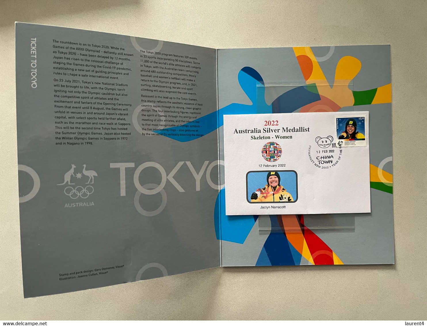 (folder 19-12-2022) Australia Post - 2020 Olypmic Games Tokyo (with 1 Cover For WInter Olympic) Postmarked 12-12-2022 - Presentation Packs