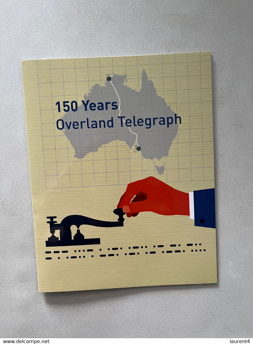 (folder 19-12-2022) Australia Post - 150 Years Overland Telgraph (with 2 Covers) Postmarked 23-08-2022 - Presentation Packs