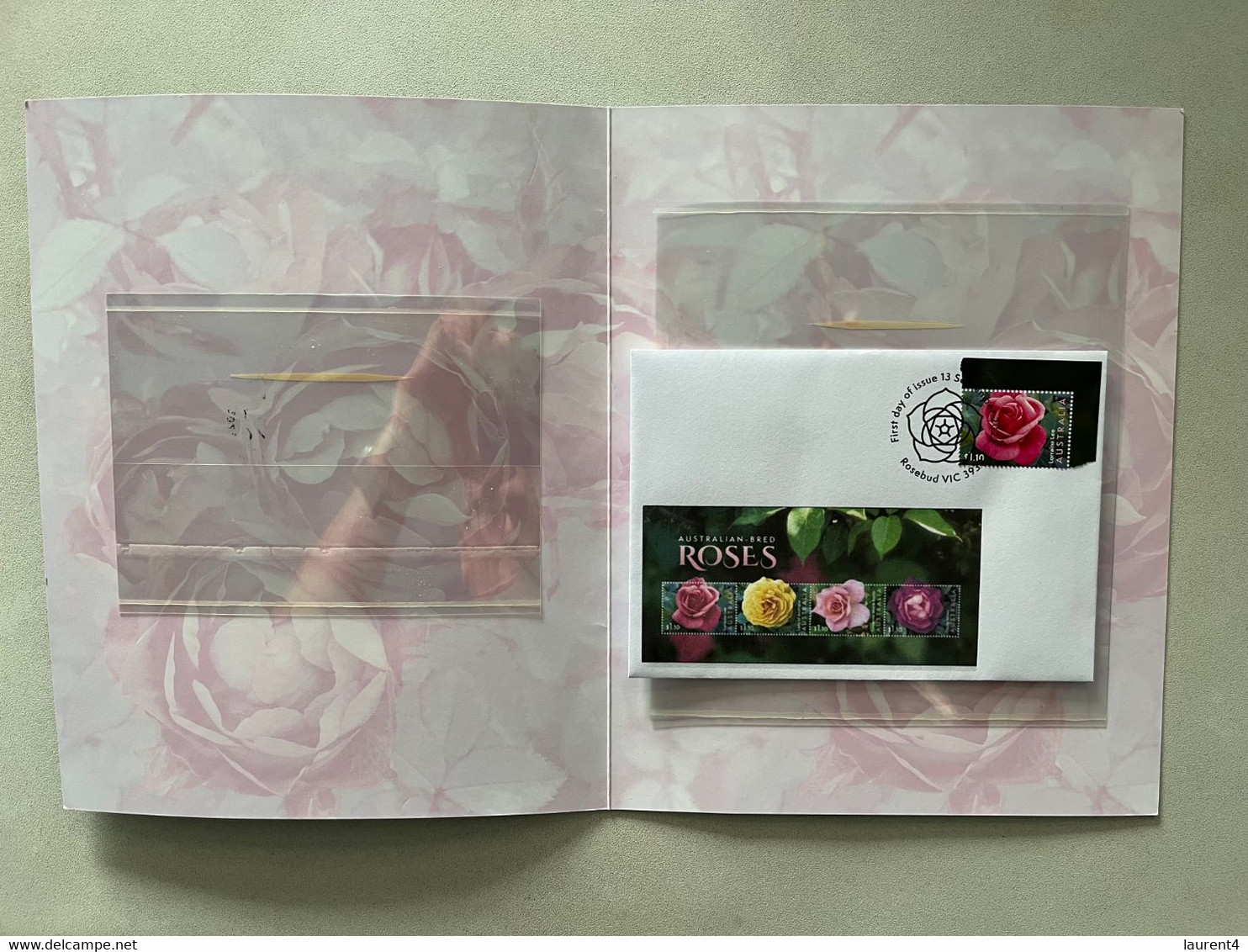 (folder 19-12-2022) Australia Post - Rose-scented Stamps (with 1 Cover) Postmarked 13-09-2022 - Presentation Packs