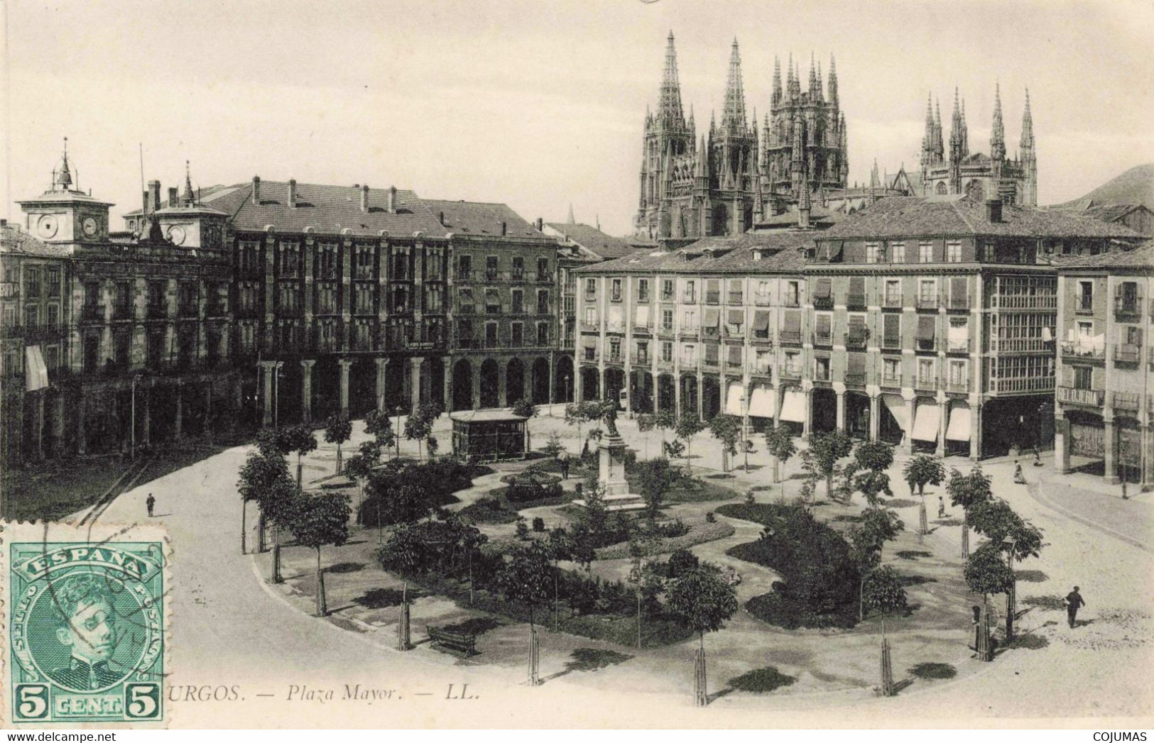 ESPAGNE - S04730 - Burgos - Plaza Mayor - L8 - Burgos