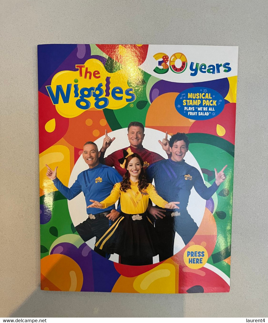 (folder 19-12-2022) Australia Post - The Wiggles 30 Years - Musical Pack (with 1 Cover) Postmarked 19-5-2021 - Presentation Packs